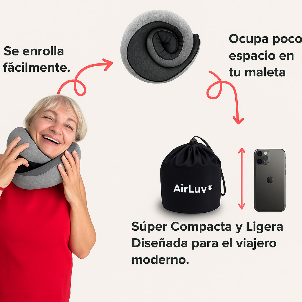 Almohada de viaje AirLuv®
